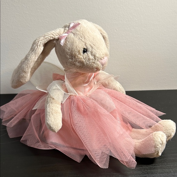 Rare/Jellycat Adorable Plush Bunny in Pink Dress - Picture 3 of 9